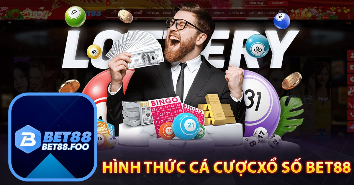 Một số hình thức cá cược của xổ số Bet88