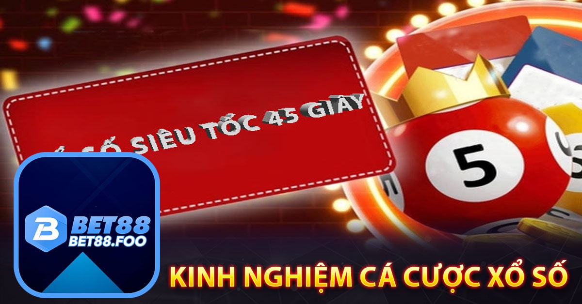 Kinh nghiệm cá cược xổ số